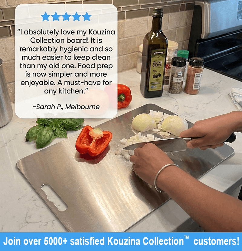 KC ™ Titanium Plated Chopping Board